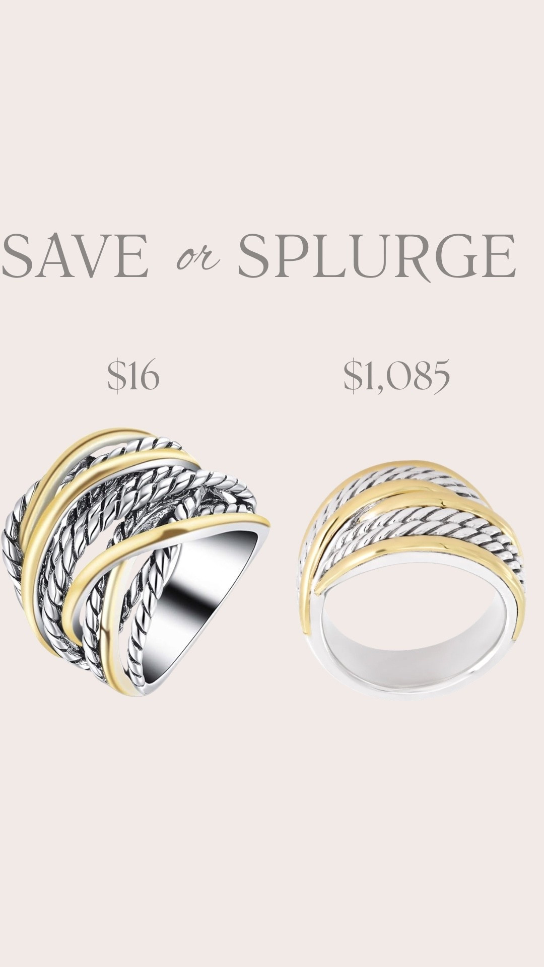 Save vs splurge 

#LTKTravel #LTKWedding #LTKFestival