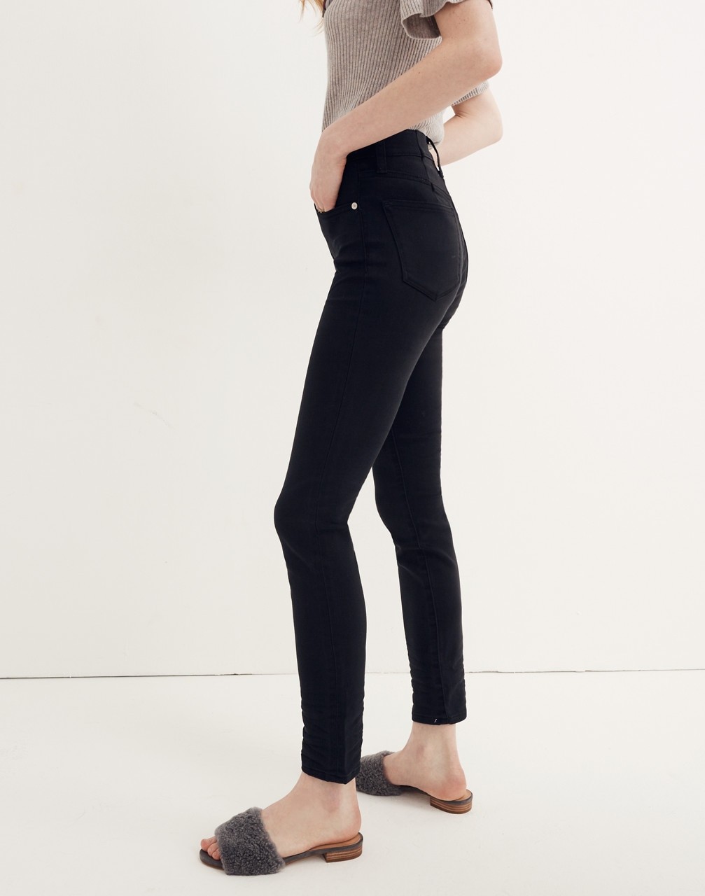 9" High-Rise Skinny Jeans in Lunar Wash: Tencel™ Edition | Madewell