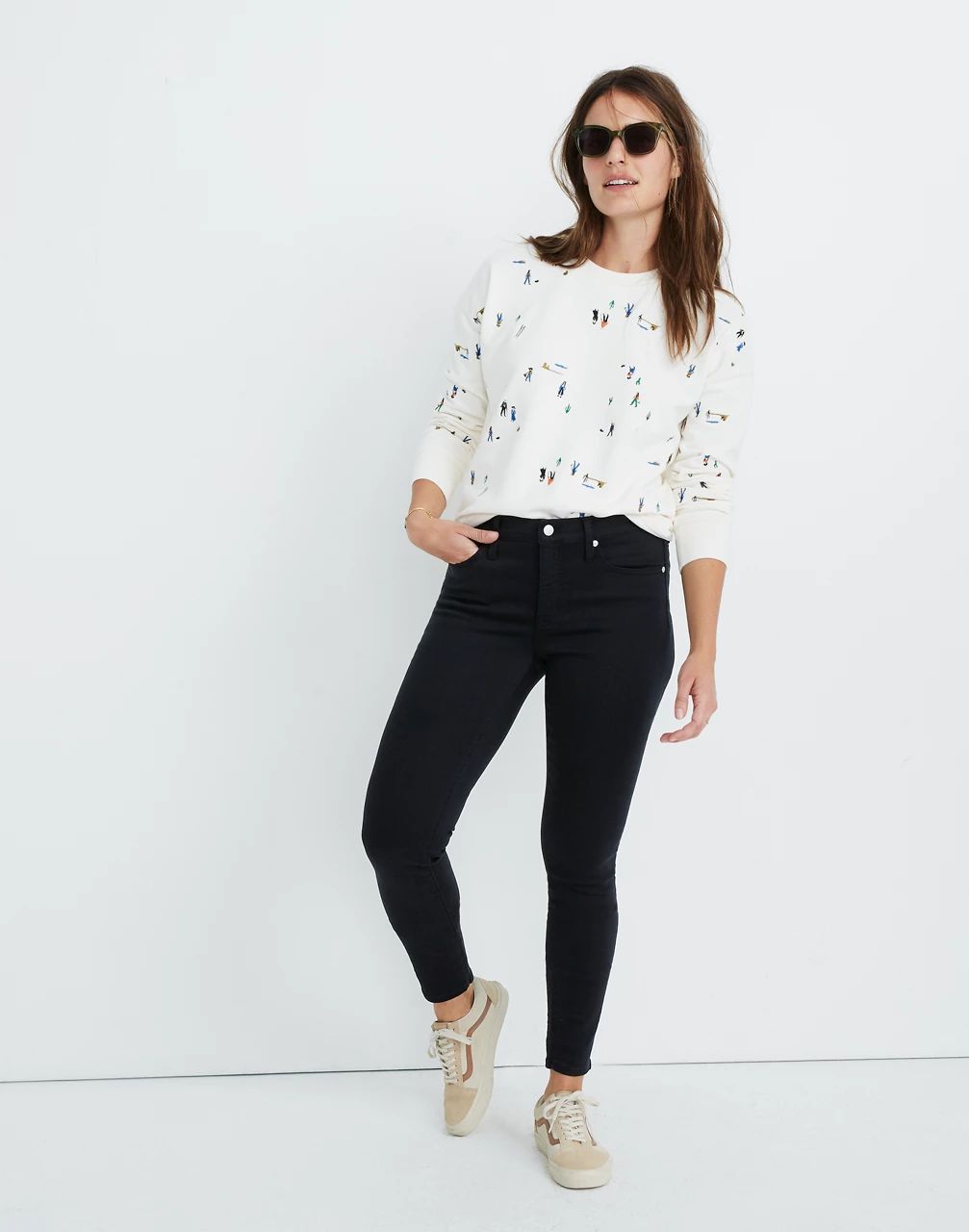 9" High-Rise Skinny Jeans in Lunar Wash: Tencel™ Edition | Madewell