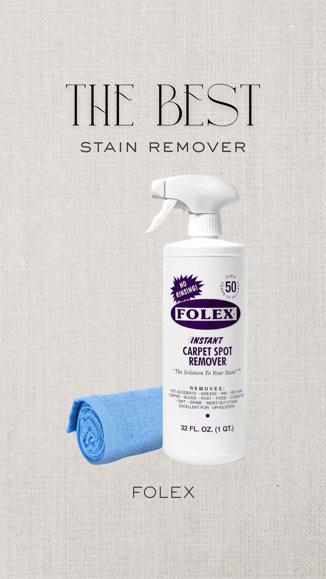 If you have fabric furniture, you need this. 🙌

Folex is my secret weapon for scuffs, spills, and mystery marks — it seriously works like magic! 🪄

Home Hack | Cleaning Supplies | Stain Remover | Must Have Cleaner


#LTKPets #LTKFindsUnder50 #LTKHome