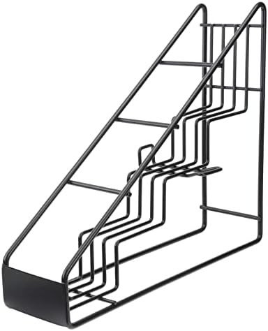 NUOBESTY Stainless Steel Spice Shelf Spice Rack Organizer Syrup Bottle Rack Wire 4 Compartment Bo... | Amazon (US)