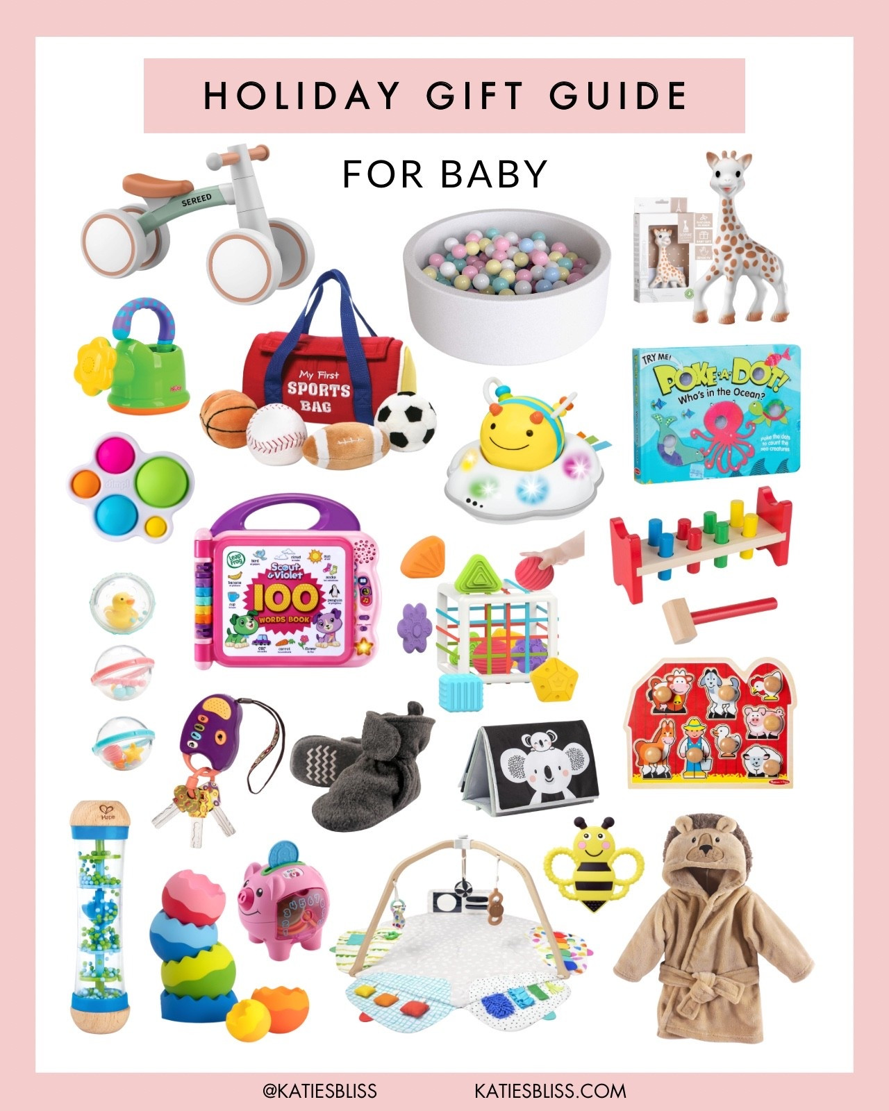 Holiday gift guide ✨ for baby

If you’re shopping for little ones this year — save this 🎁 These are baby-approved. Linking everything in my LTK!



#LTKHoliday #LTKGiftGuide #LTKBaby