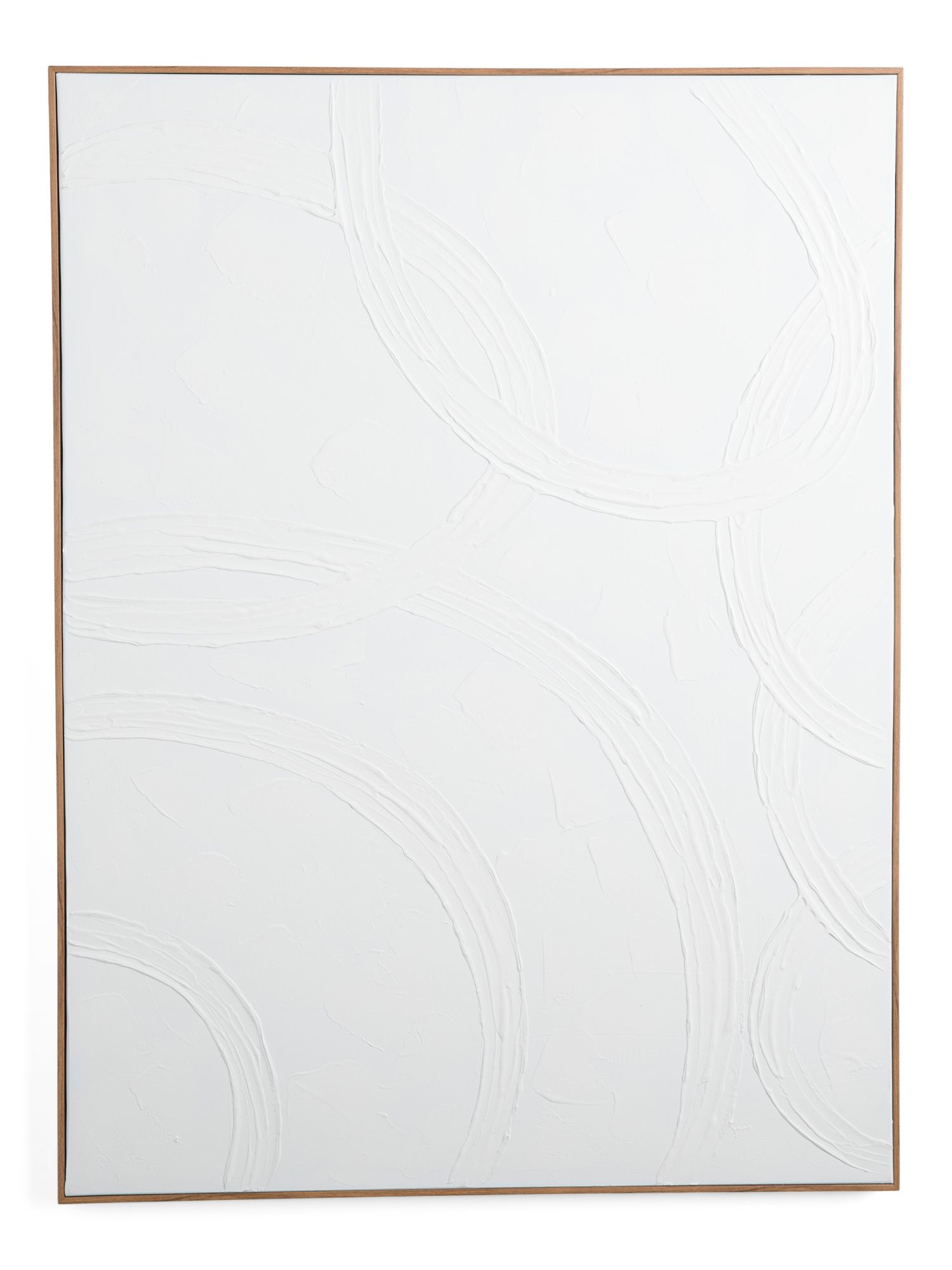 30x40 White On White Ribbon Walnut Wall Art | Home | Marshalls | Marshalls