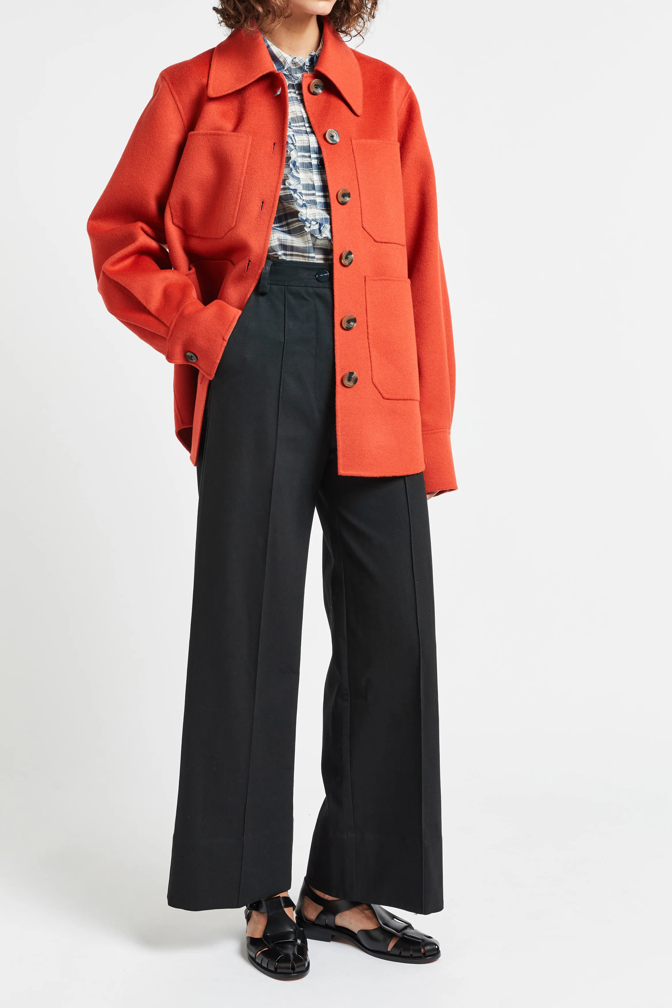 Florentine Shirt Jacket | Lee Mathews