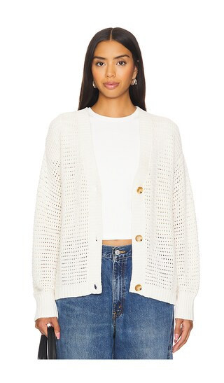 Sanctuary Falling For Fall Cardigan in Ivory. - size L | Revolve Clothing (Global)