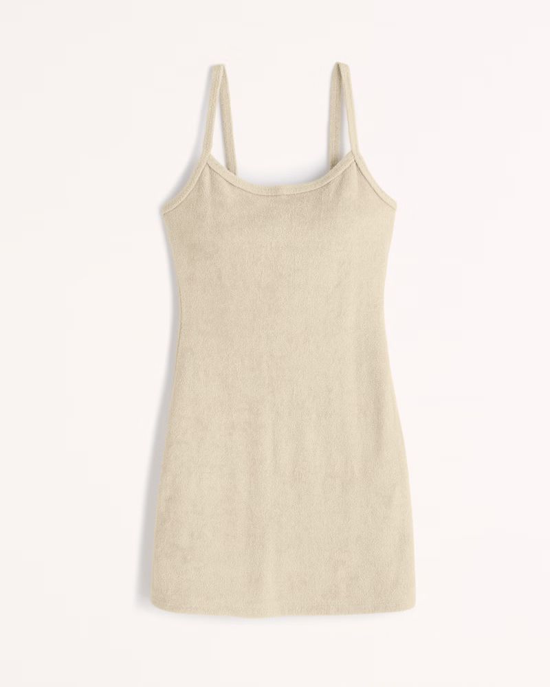 Terry Cloth Mini Dress | Abercrombie & Fitch (US)