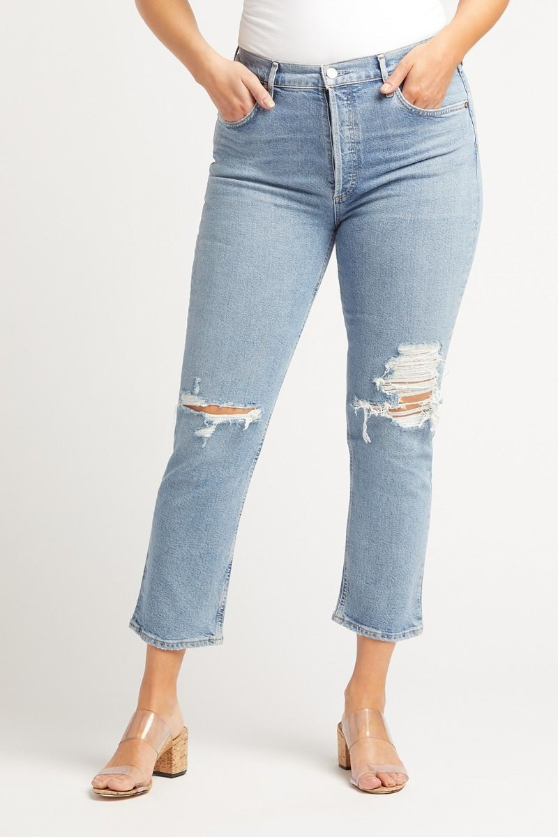 Agolde  Riley High Rise Straight | Evereve