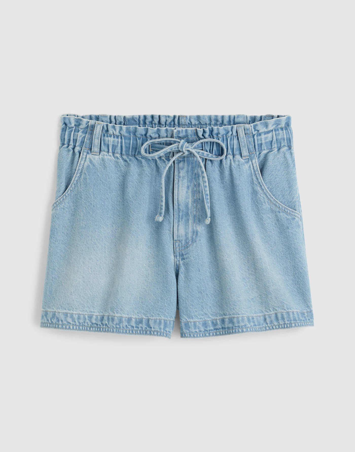 Tie-Waist Denim Shorts | Madewell