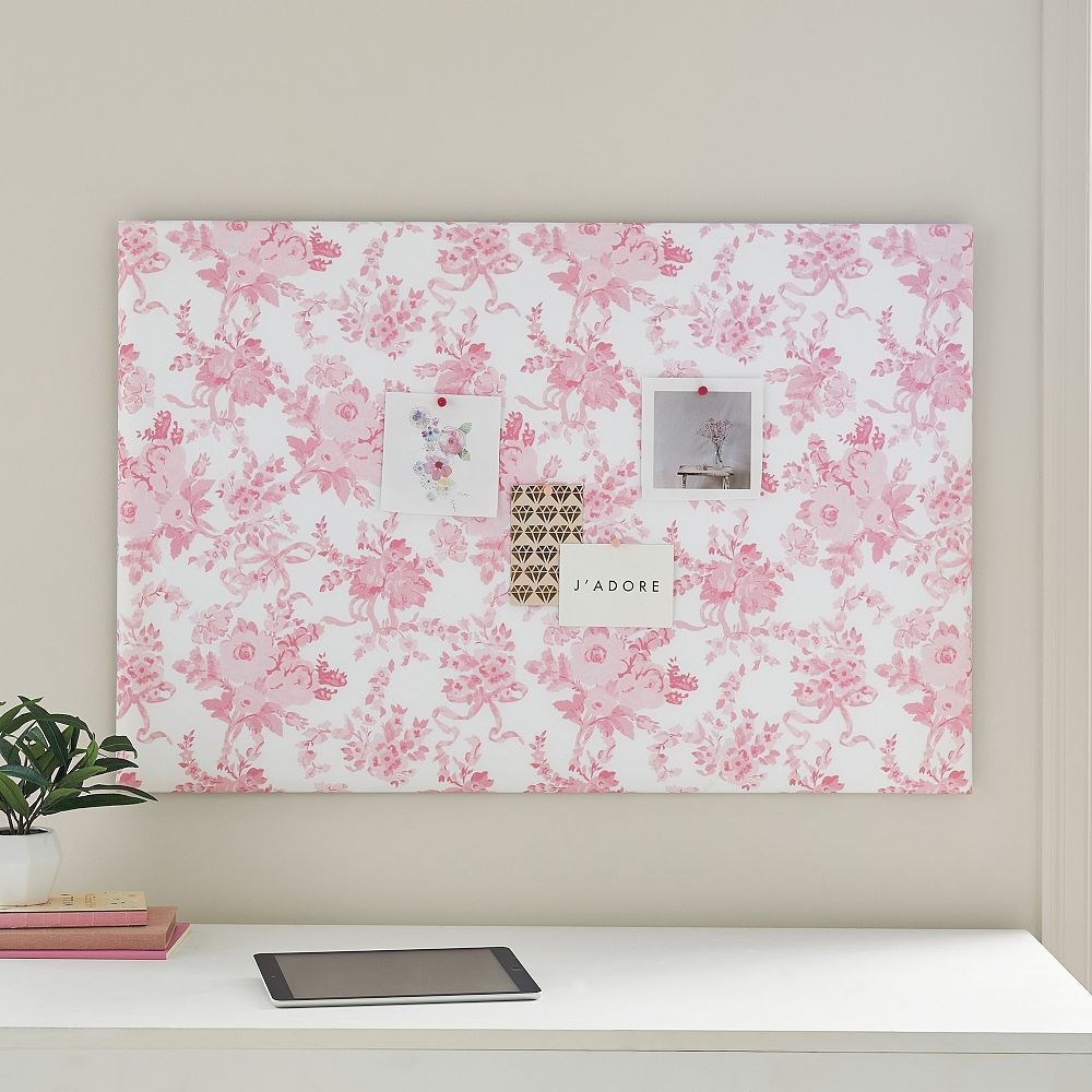 LoveShackFancy Pinboard, Pink | Pottery Barn Teen