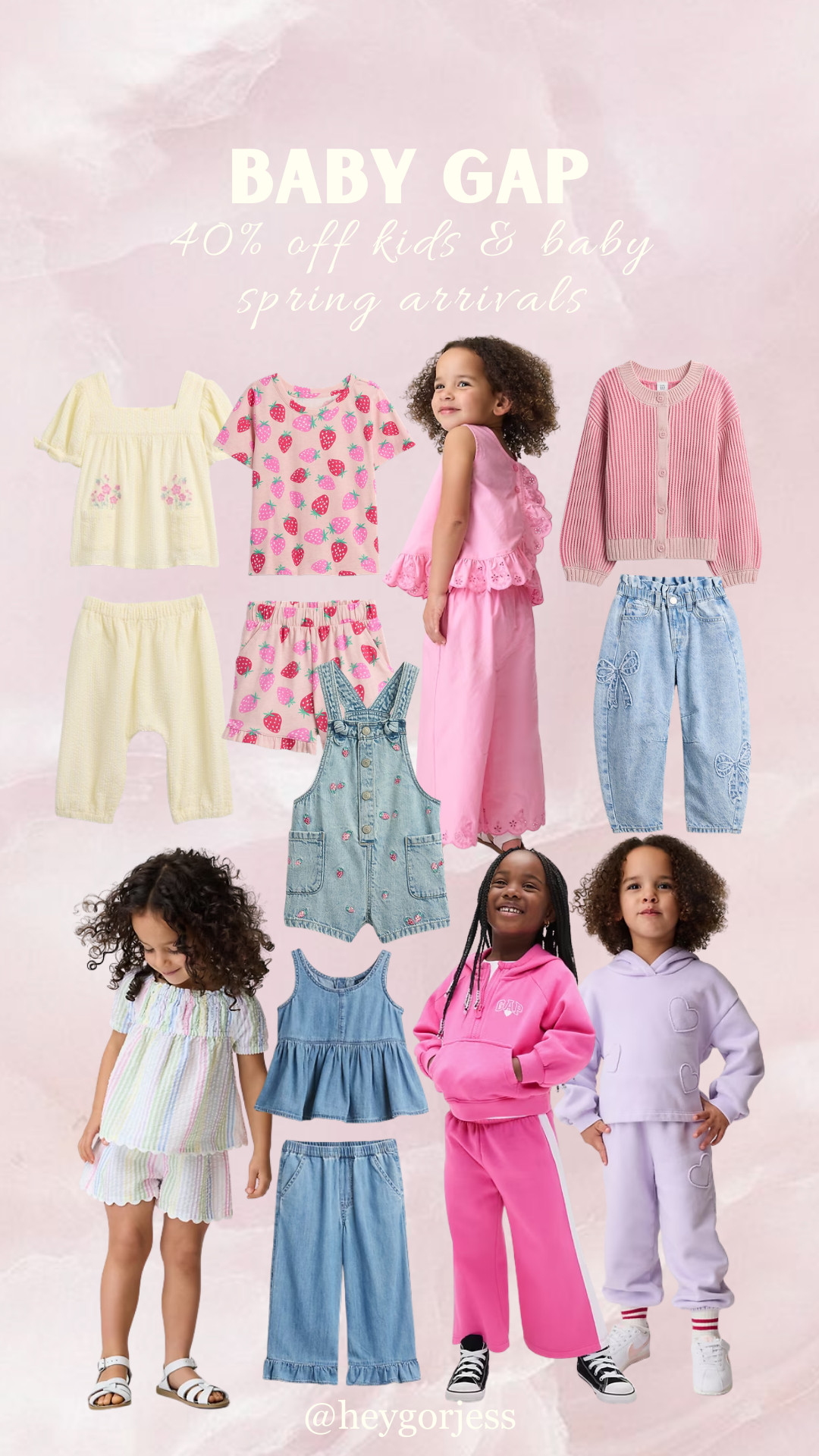 The cutest spring arrivals at Gap for baby & toddler! And it's 40% off right now too! 

 #LTKSeasonal #LTKBaby #LTKKids