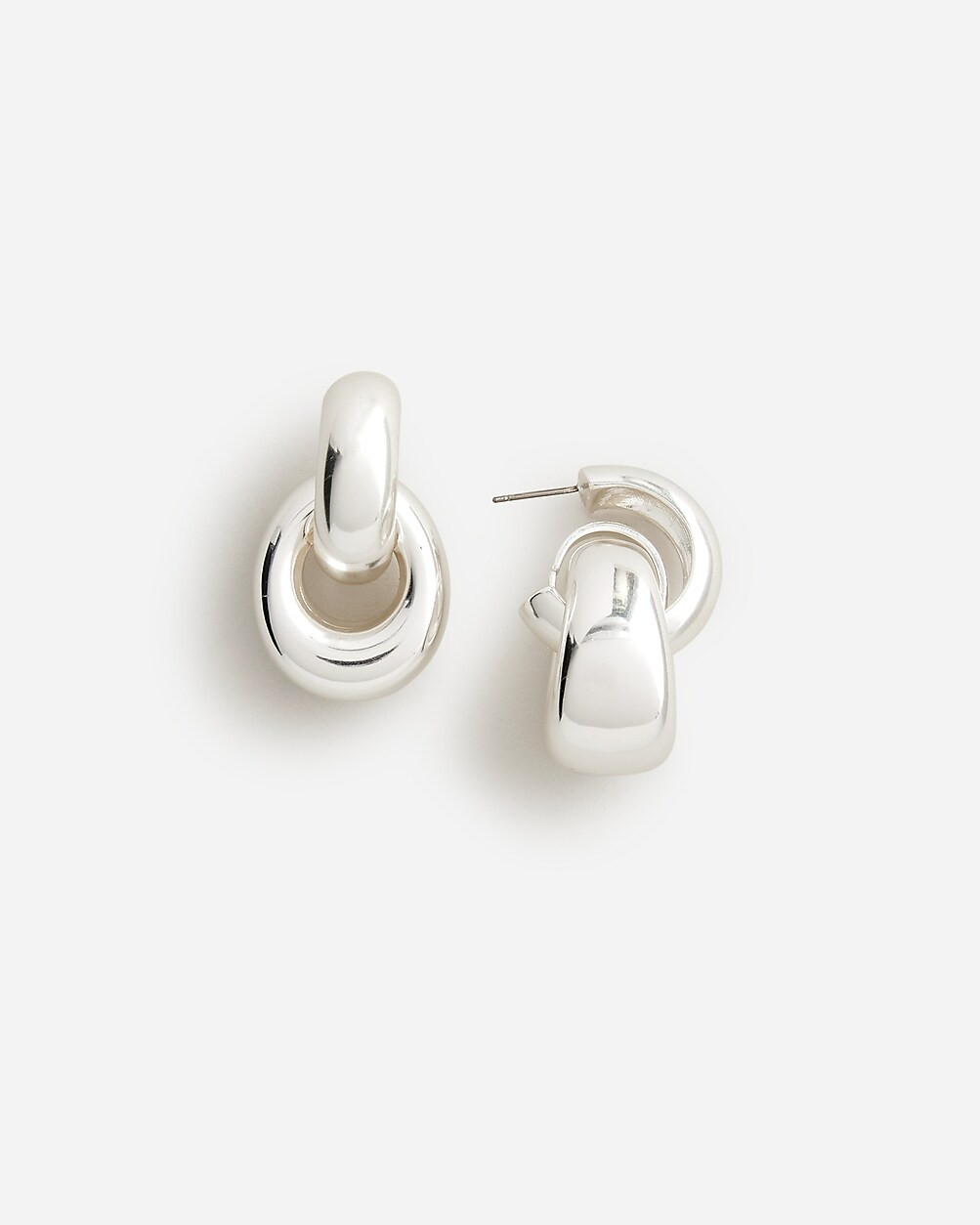 Rounded chainlink earrings | J. Crew US