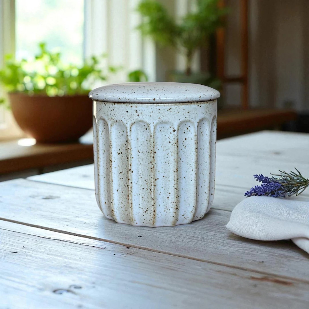 Vintage Inspired French Butter Keeper - Ceramic Butter Dish - Butter Crock - Butter Dish With Lid... | Etsy (US)