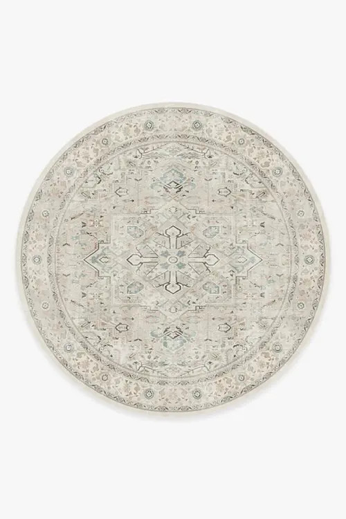 Kamran Ivory Opal Rug | Ruggable