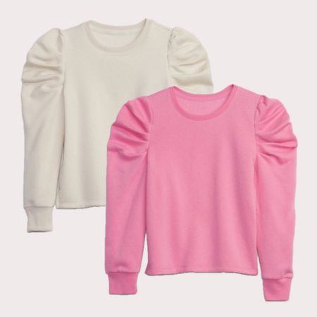precious puff sleeve sweatshirt for little girls - bought a size up for an oversized look for Steele, could’ve gone 2 sizes up. so soft + on sale!

little girl wardrobe basics | little girl mix and match | little girl capsule wardrobe | outlet finds | solid color sweatshirt



#LTKsalealert #LTKkids #LTKSeasonal