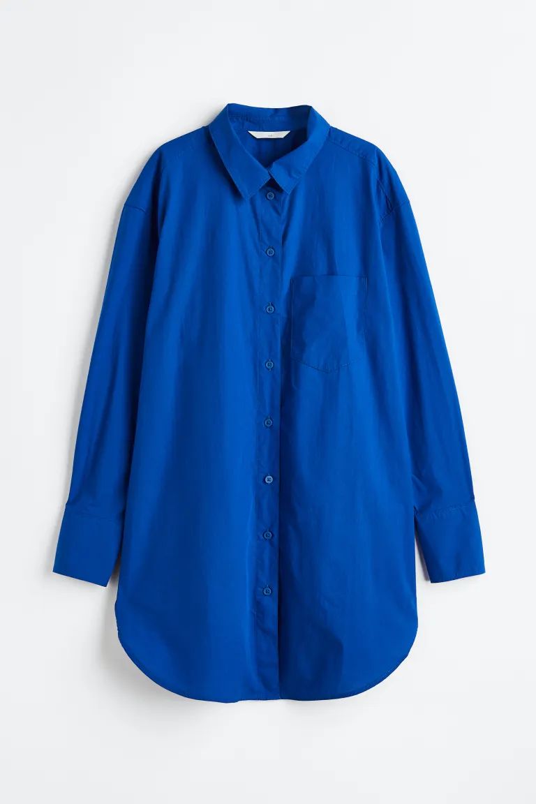 Cotton Poplin Shirt | H&M (US)