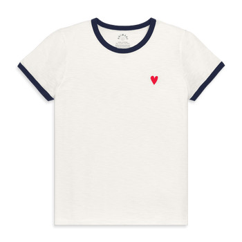 Adult Embroidered Heart Ringer Tee | Nordstrom