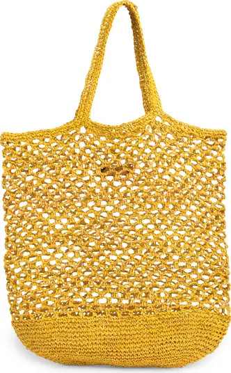 Jayden Raffia Market Tote | Nordstrom
