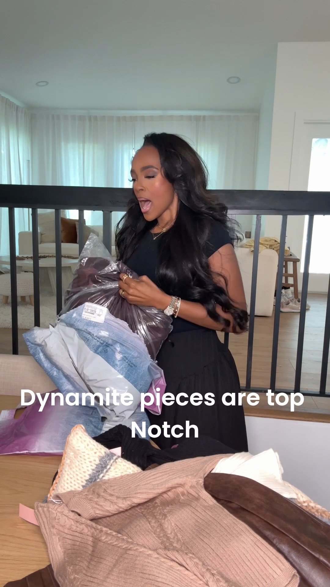 🍷 Burgundy Power Coat — A statement-making tailored coat that instantly elevates any look. The rich wine tone adds depth, while the sharp cut makes it chic for layering over basics or dressing up for events.  

✨ Perfect for: work meetings, holiday parties, date nights, or chic everyday layering.  

📏 Sizing: Wearing a small in the coat | Paired with black base layers for a sleek look.  

#LTKstyle #LTKwinter #LTKholidayfashion  