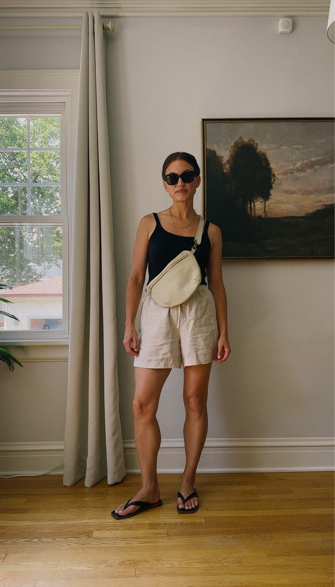 July Capsule // Day Twelve

Buck Mason tank, S, I sized up. Aritzia Linen shorts, XS, TTS, similar option linked. Old Abercrombie leather sandals, similar linked. Quince sunglasses. Abby Alley sling bag, ASHLEYR15 for 15% off.

#LTKootd #LTKOver40 #LTKSeasonal