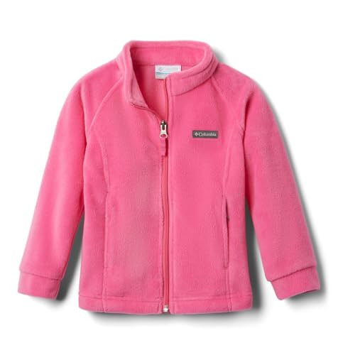 Columbia Baby Girls Benton Springs Fleece Jacket, Cypress, Pink, Youth XL | Amazon (US)