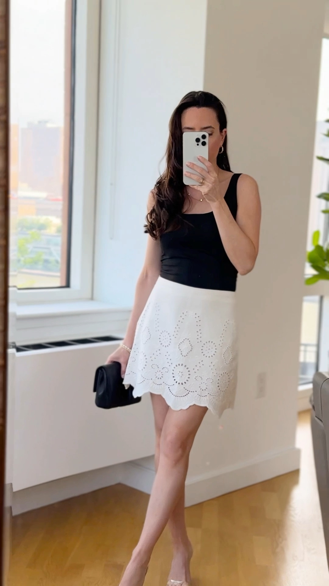 Summer outfit white eyelet skort! 

#LTKFindsUnder50 #LTKSummerEdit