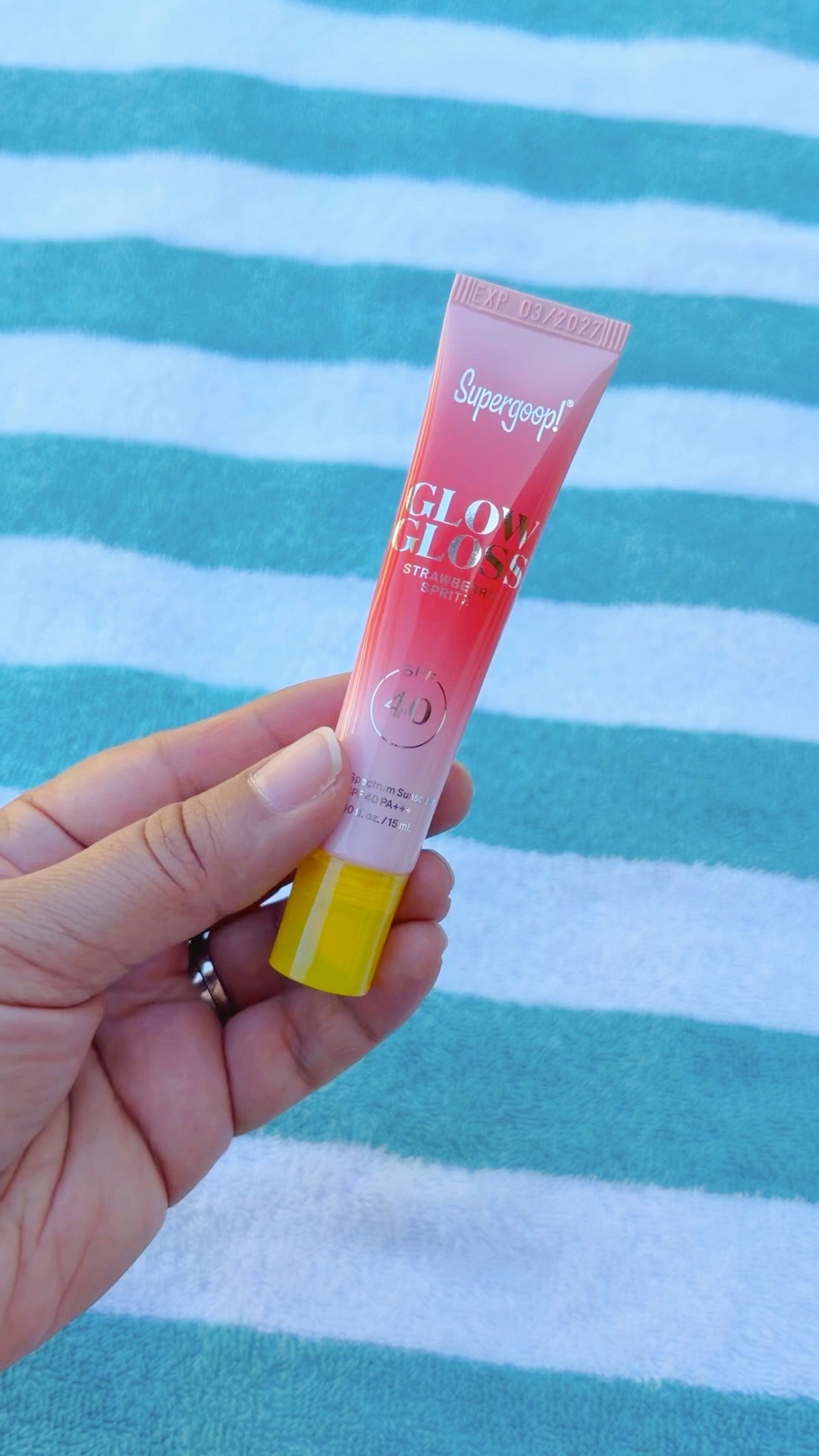 Supergoop Sale! 20% off sitewide! No code needed. I love this Glow Gloss SPF 40 lip balm! Available in 4 colors/flavors and such a great way to protect your lips when you’re out in the sun. We love Supergoop sunscreen products and my husband especially loves the Unseen Sunscreen which is a top seller at Supergoop as well as the PLAY spray sunscreen which he uses while on the golf course. Stock up for the whole family while everything is on sale!

@Supergoop!

#LTKSaleAlert #LTKOver40 #LTKBeauty