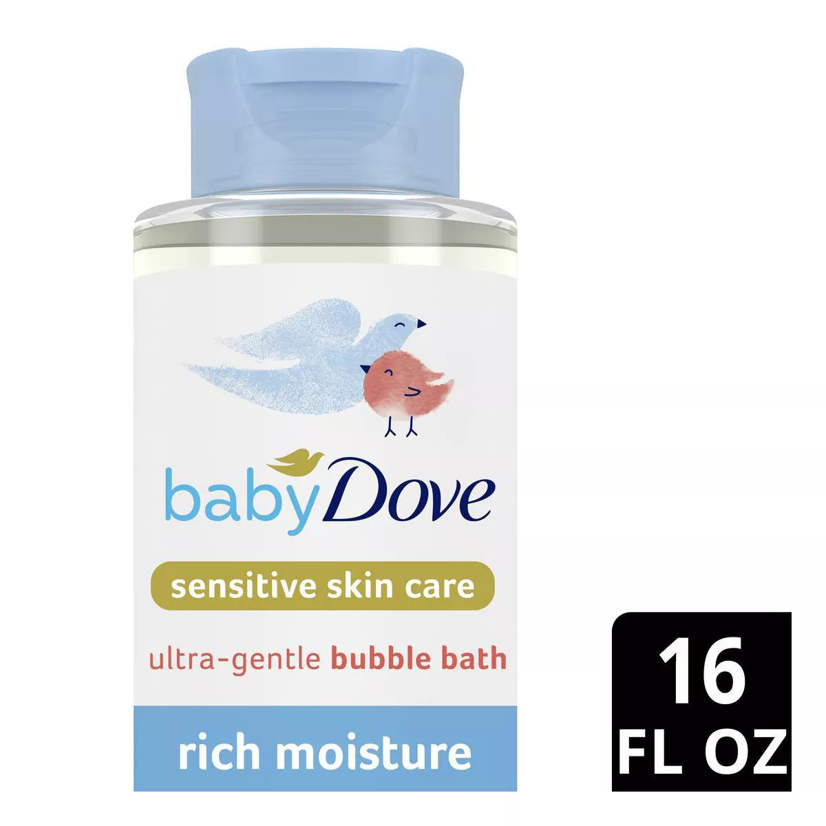 Baby Dove Rich Moisture Bubble Bath - 16oz | Target
