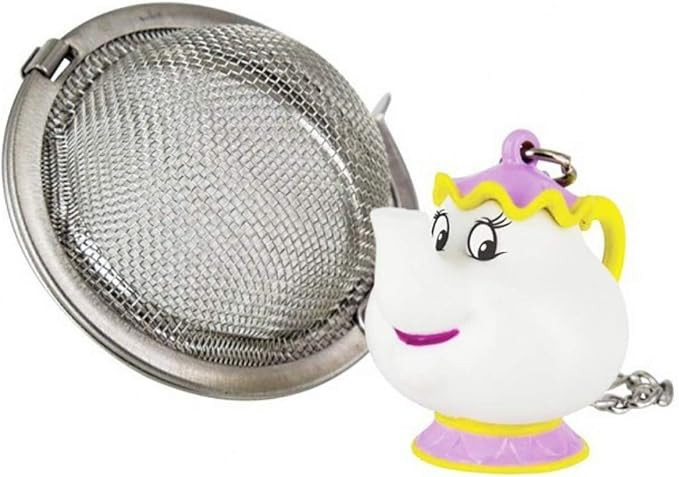 Beauty and The Beast Mrs. Potts Tea Infusers, Tea Steeper for Loose Tea, Cute Cartoon Stainless Stee | Amazon (US)