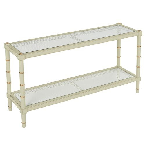 Conner Cane Console Table | One Kings Lane