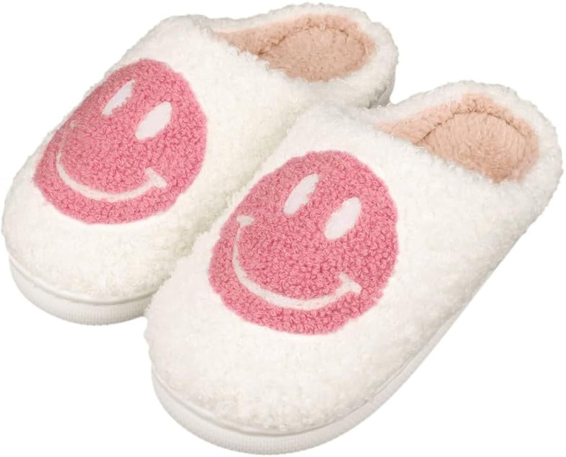 CWODOR Kids Slippers Boys Girls Plush Non-Slip House Slippers Cute Soft Slip-On Shoes For Little ... | Amazon (US)