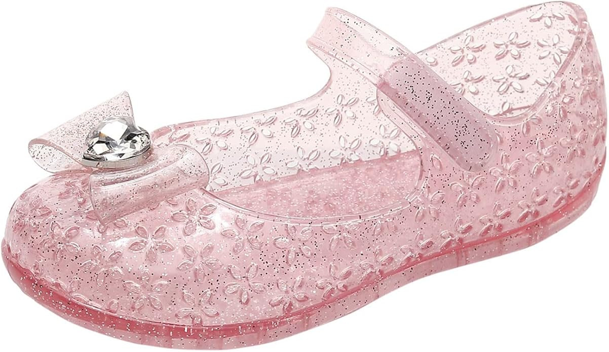 Sandals For Girls Water Shoes For Girls Birthday Sandals For Girls Toddler Glitter Sandals Cospla... | Amazon (US)