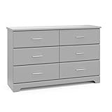 Storkcraft Brookside 6 Drawer Chest - Pebble Gray | Amazon (US)