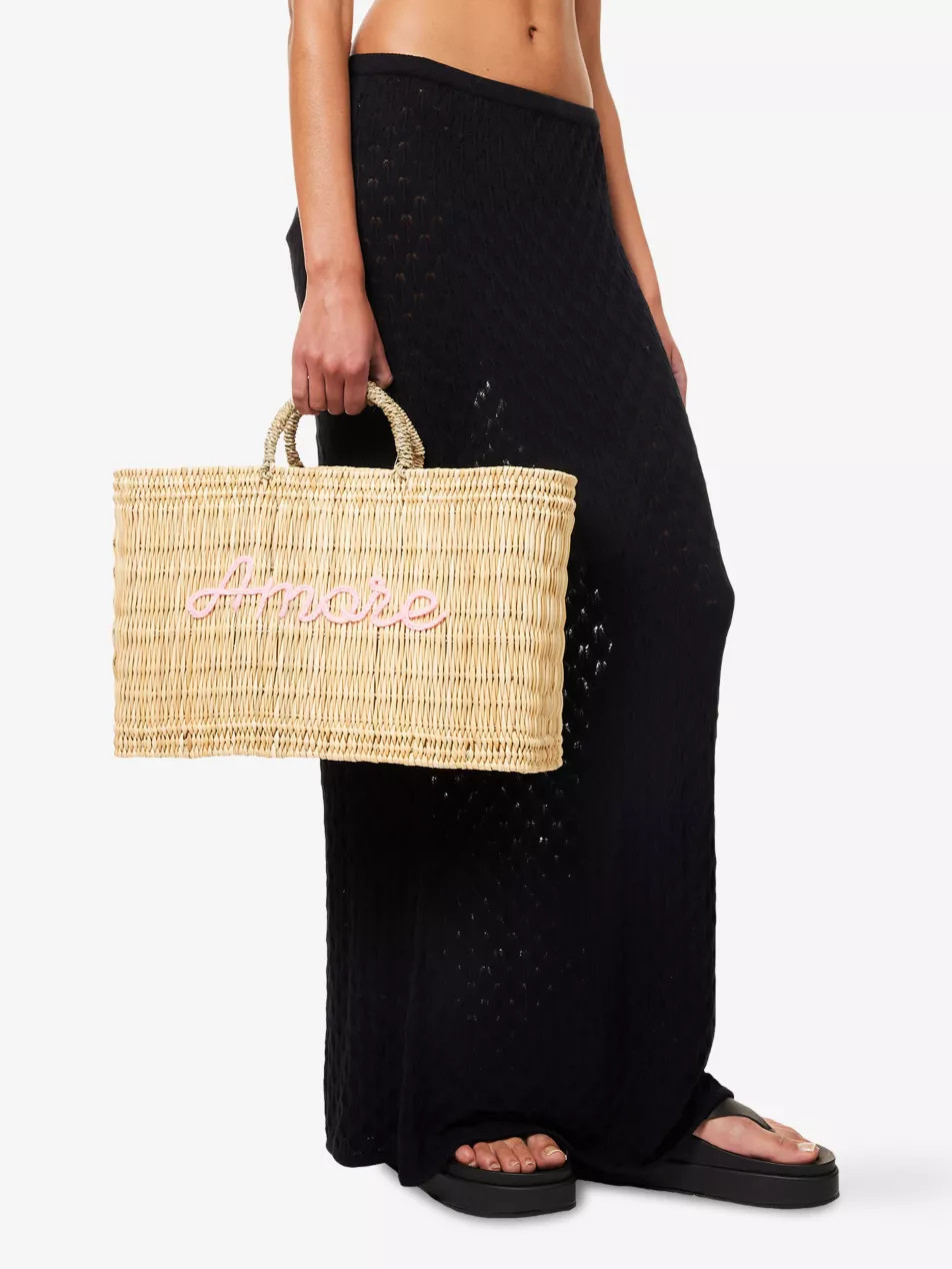 Amore Reed Basket Bag | Selfridges