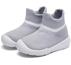 MORENDL Baby Sock Shoes Toddler Walking Shoes Infant Non-Slip Slippers Boys & Girls Slip On Sneak... | Amazon (US)