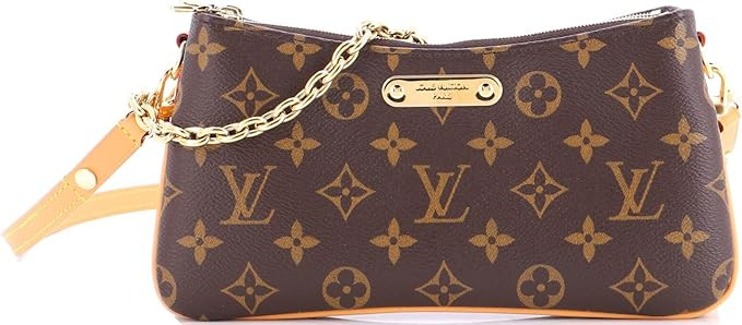 Amazon.com: Louis Vuitton, Pre-Loved Liv Pochette Monogram Canvas, Brown : Amazon Luxury | Amazon (US)