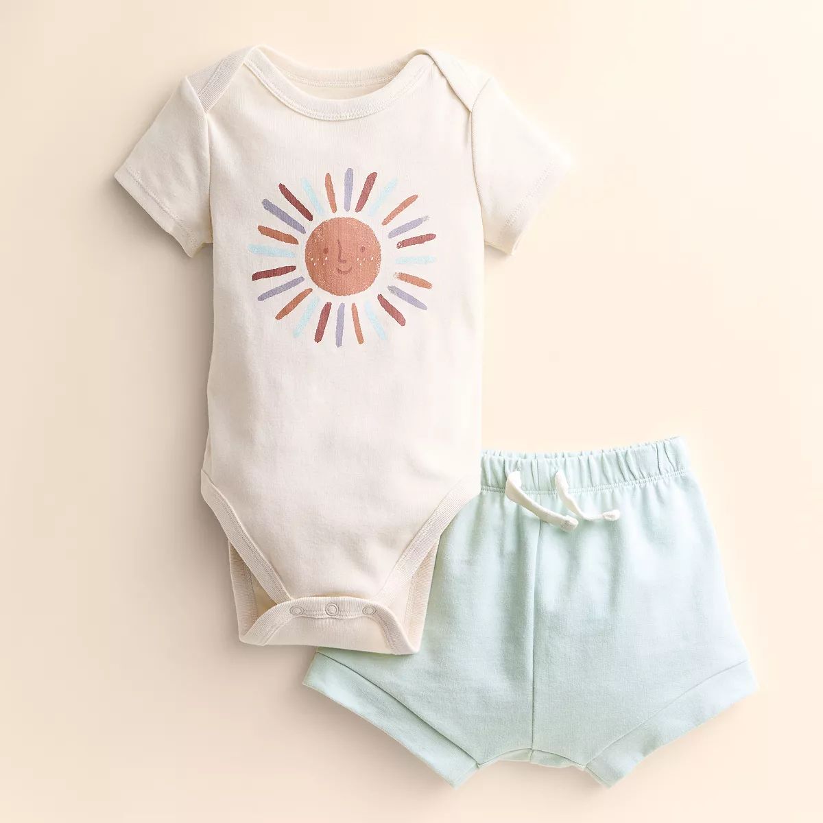 Baby & Toddler Little Co. by Lauren Conrad Organic Bodysuit & Shorts Set | Kohl's