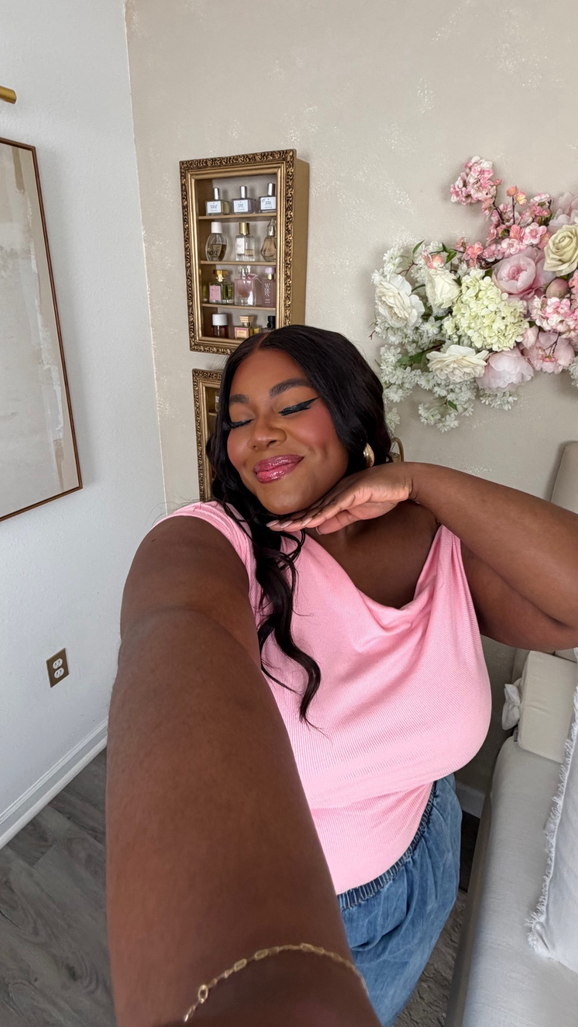 Instagram Live Glam Deets 💕

top XXL 
pants XXL

#LTKPlusSize #LTKBeauty #LTKSaleAlert