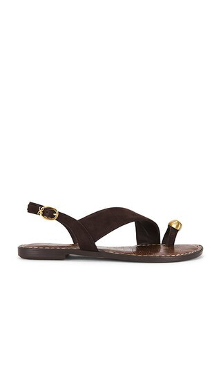 Sam Edelman Grace Sandal in Brown. - size 6.5 | Revolve Clothing (Global)