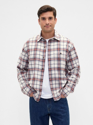 Flannel Shirt in Boxy Fit | Gap Factory