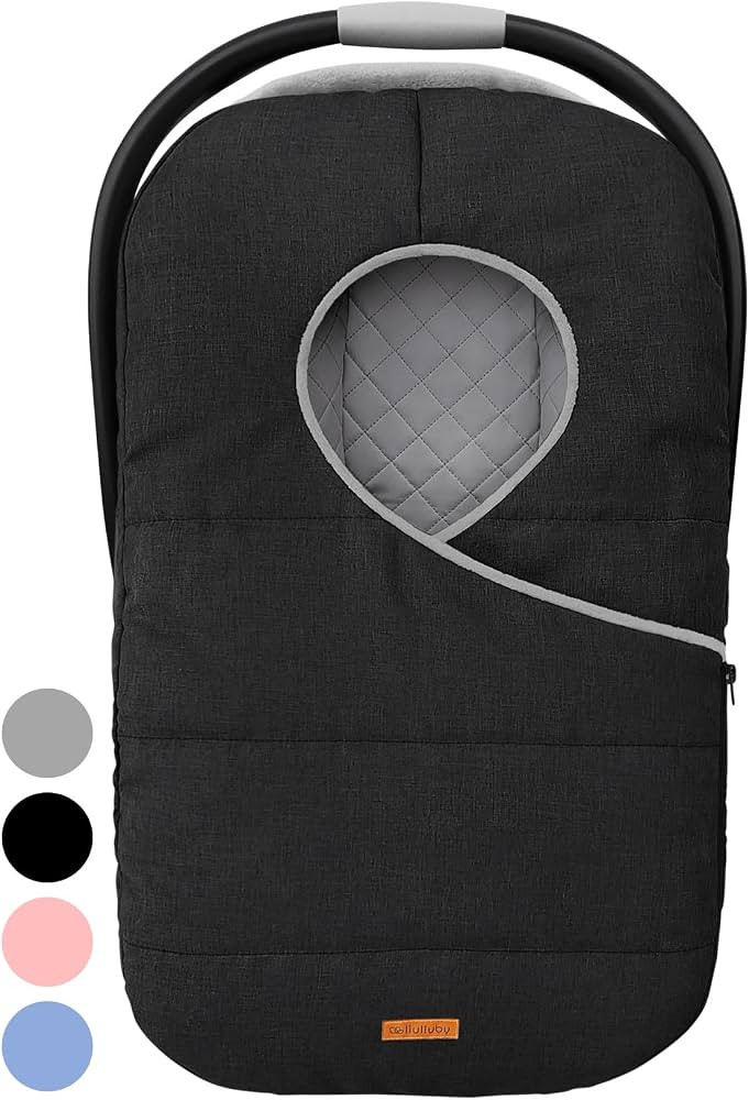 liuliuby Winter Carseat Covers for Baby | Infant Car Seat Cover Baby | Doona Accessories | Warm &... | Amazon (US)