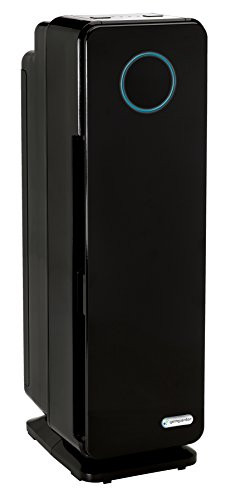 GermGuardian 5-In-1 HEPA Air Purifier for Home, Pet Air Purifier with HEPA Air Filter & UV-C Light, AC4300BPTCA, 743 Sq. Ft., 22'' Tower, Black | Amazon (US)