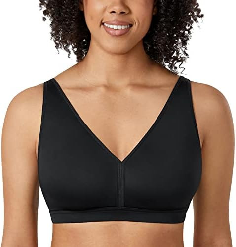 AISILIN Women's Plus Size Wireless Bra Support Comfort Full Coverage Unlined No Underwire Smooth | Amazon (US)