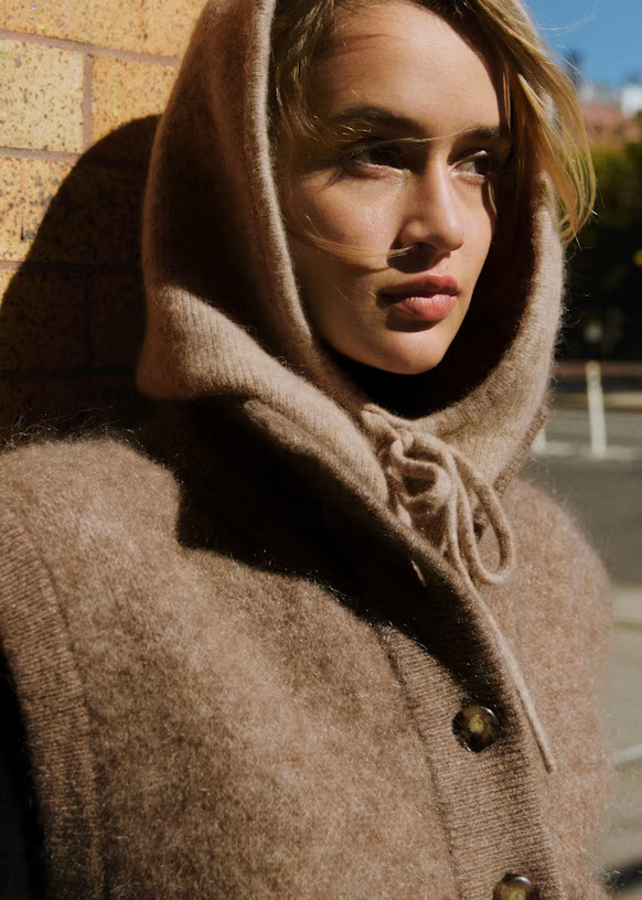 Côme Hooded Scarf | Sezane Paris - US