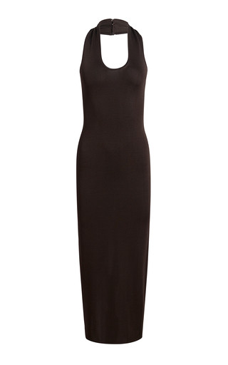 Coraline Knit Halter Maxi Dress | Moda Operandi (Global)