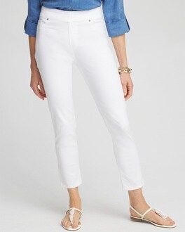 No-Stain White Denim Ankle Jeggings | Chico's