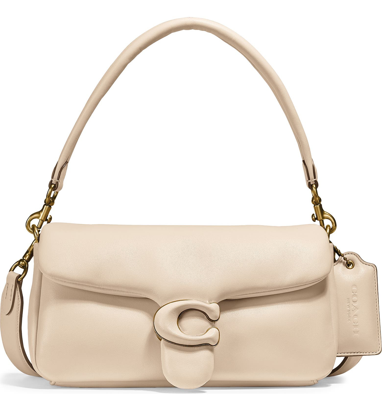 Puffed Leather Crossbody Bag | Nordstrom