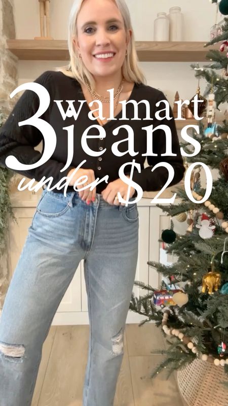 3 pairs of Walmart jeans under $20!!

#LTKstyletip #LTKunder50 #LTKunder100