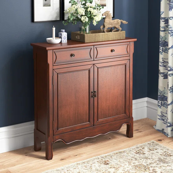 Kozlowski 35.25'' Tall 2 - Door Accent Cabinet | Wayfair North America