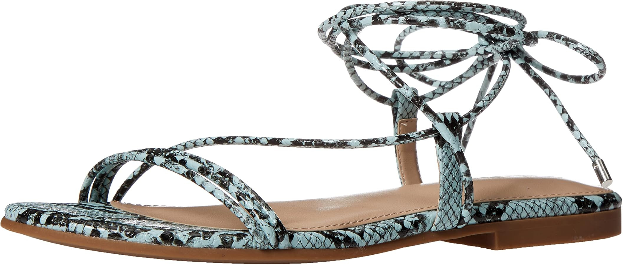 The Drop Women's Samantha Flat Strappy Lace-Up Sandal | Amazon (US)