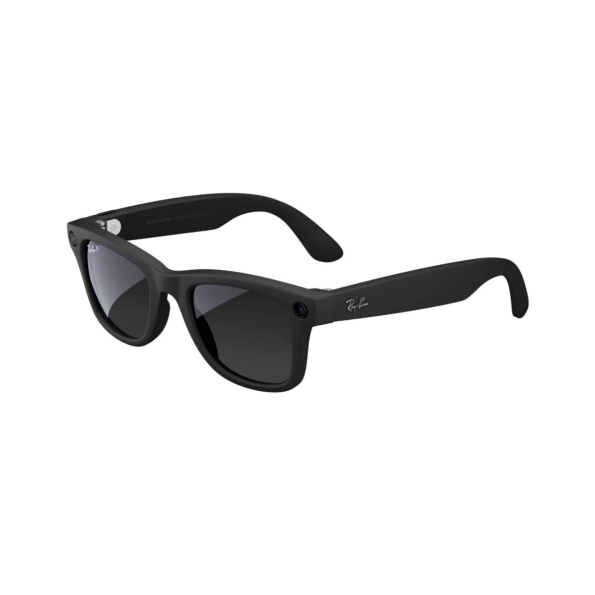 Ray-Ban | Meta Wayfarer Smart Glasses - Matte Black Frames, Polarized Gray Lenses | Target